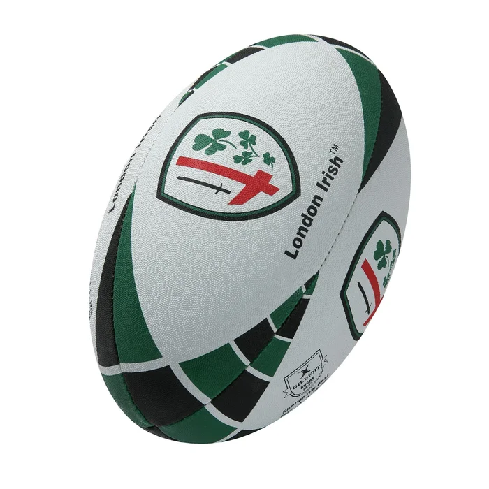 Ballon de rugby Supporter Gilbert London Irish (taille 4) [Taille  4]
