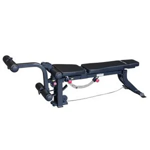 Banc de musculation avec développeur de jambes câblées