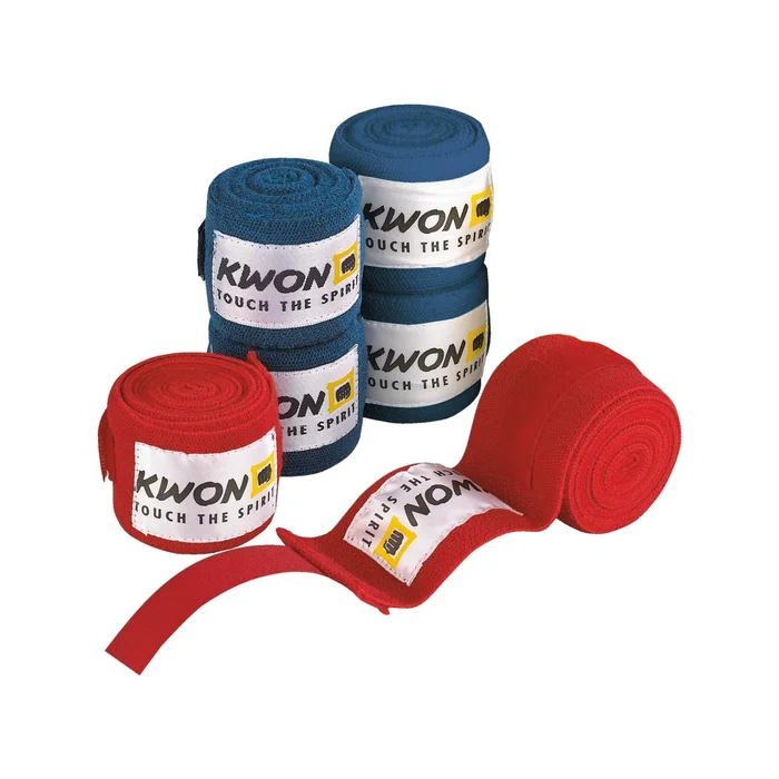 Bandes de boxe non élastiques Kwon [Taille 4,5 m]