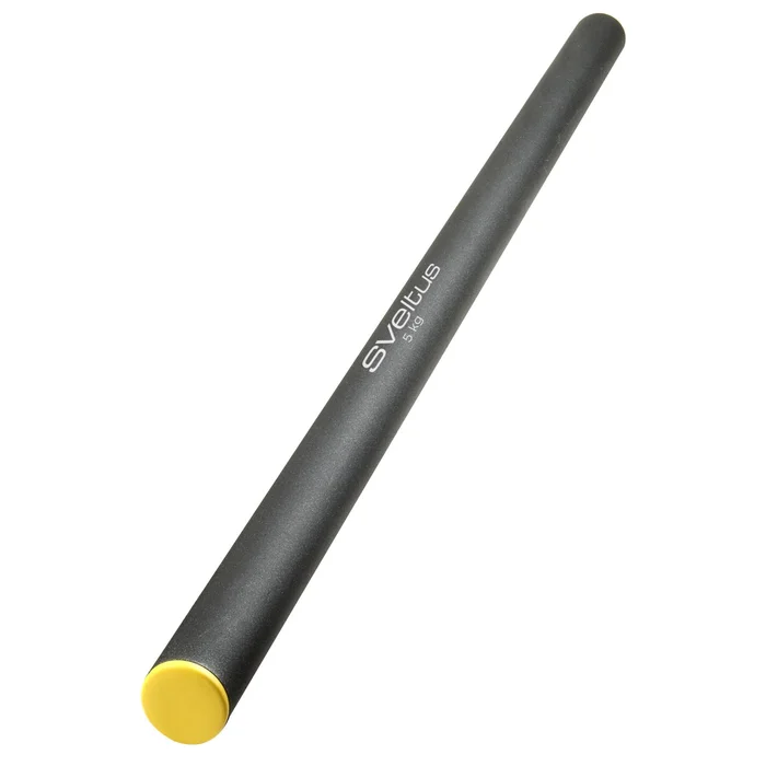 Barre acier lestée Sveltus 5kg