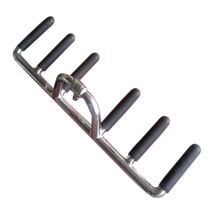 Barre de musculation dorsale en trois positon Softee [Taille 40×16 cm]