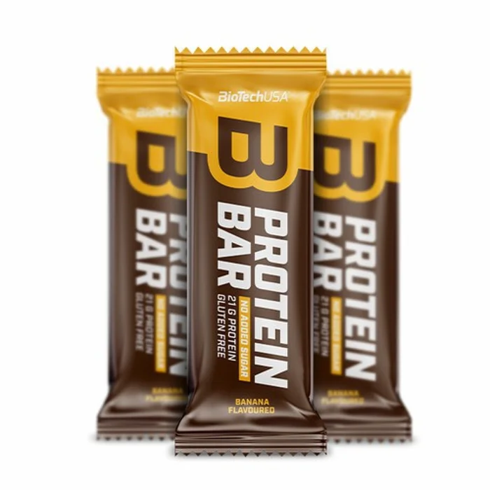 Barre proteiné Biotech USA – Banane (x16)