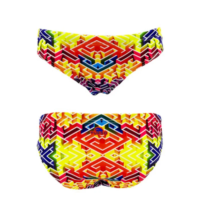 Bas de maillot de bain femme Turbo Boom Labyrinth [Taille S]