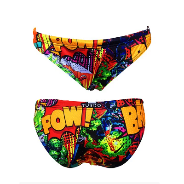 Bas de maillot de bain fille Turbo Mare&rsquo; Super Comic [Taille 2 ans]