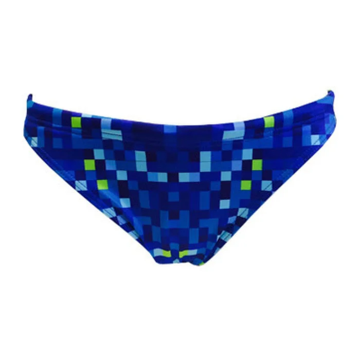 Bas de maillot de bain fille Turbo Pixels Pattern Mare [Taille 2 ans]