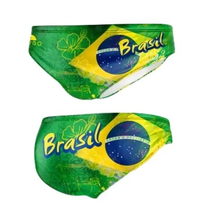 Bas de maillot de bain Turbo Hombre Brasil Tag [Taille S]