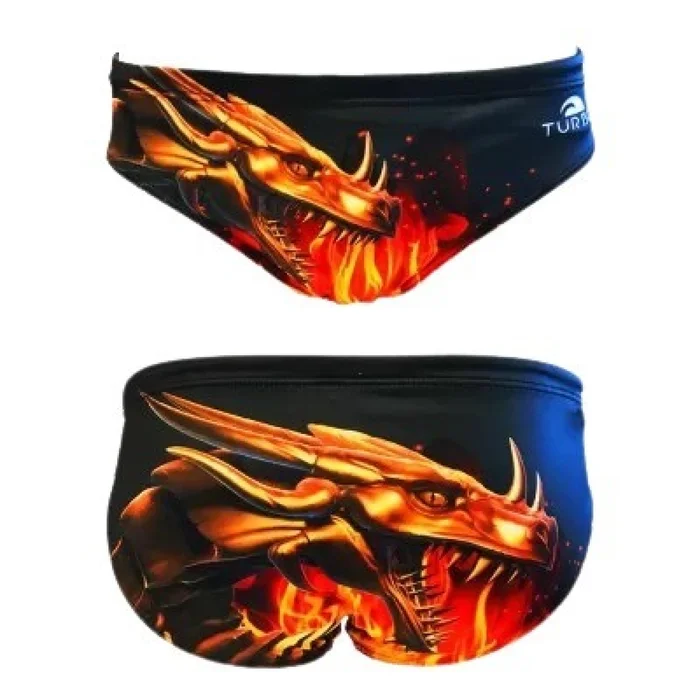 Bas de maillot de bain Turbo Hombre Dragon Fire [Taille S]