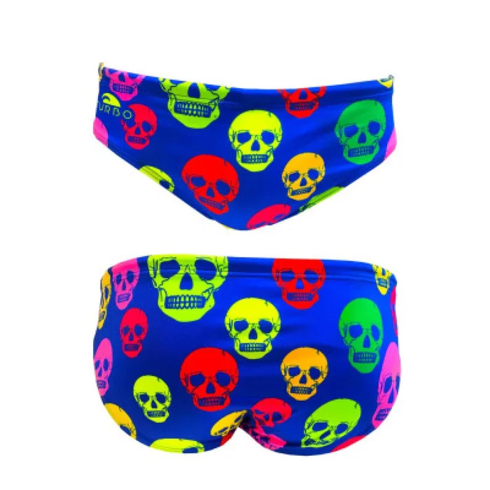 Bas de maillot de bain Turbo Skulls Colors [Taille S]
