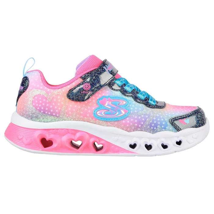 Baskets bu00e9bu00e9 fille Skechers Flutter Heart Lights Simply Love [Taille 21]