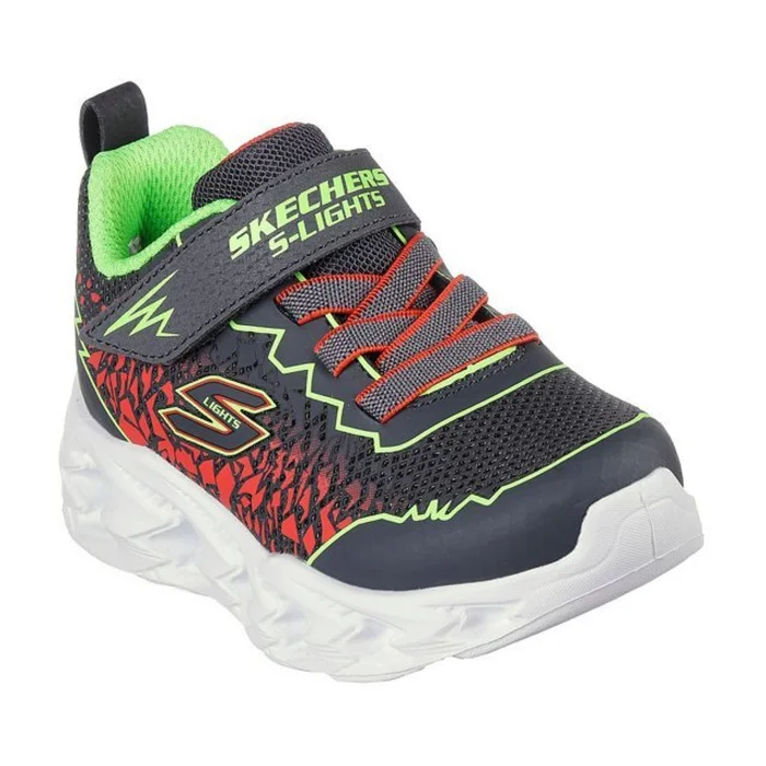 Baskets bu00e9bu00e9 Skechers S-Lights [Taille 24]