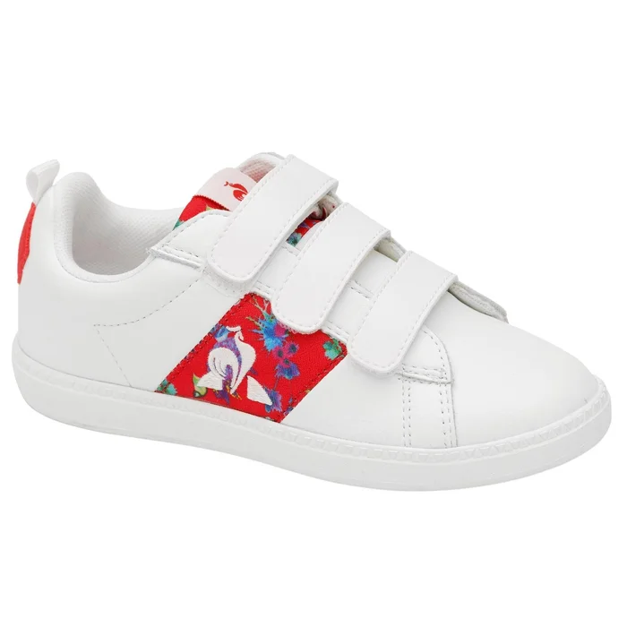 Baskets enfant Le Coq Sportif Courtclassic Ps Flowers