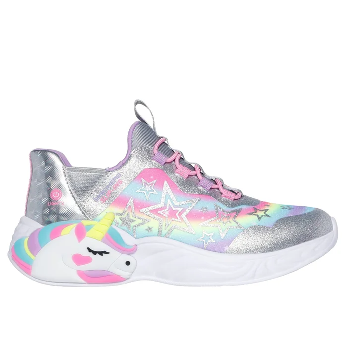 Baskets fille Skechers Unicorn Dreams Starry Lite [Taille 27]