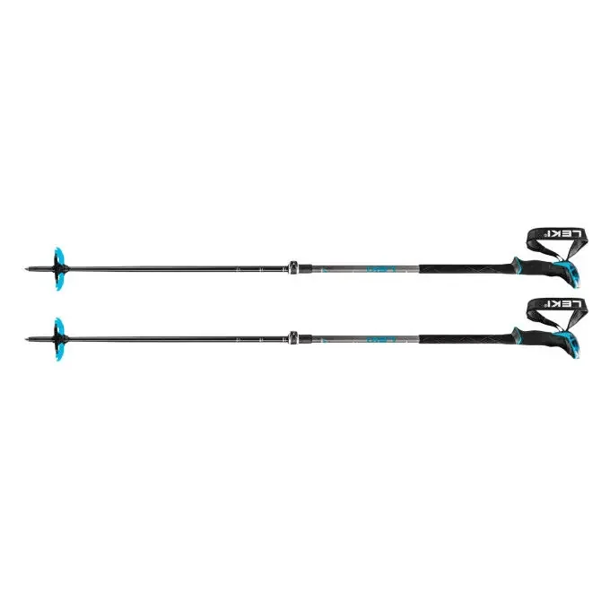 Bâton de ski Leki GUIDE LITE 2 SilverGrey/Petrol/Black Petit Prix