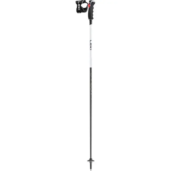 Bâtons de ski Leki CARBON 14 3D WOMEN Natural Carbon/White/Gold Édition Limitée