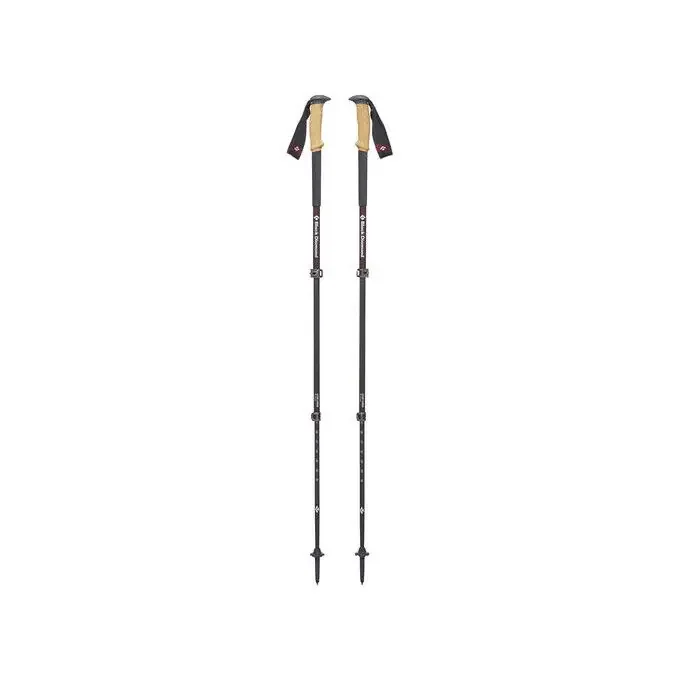 Bâtons de trek Black Diamond WOMEN’S ALPINE CARBON CORK Rhone Prix Réduit