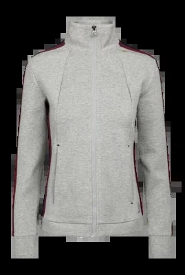 Blouson de Tennis Robey Femme Tweener Full Zip Jacket Heather Grey
