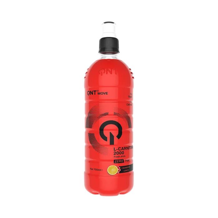 Boisson énergétique Canneberge-Citron zéro calorie QNT L-Carnitine [Taille 700 ml]