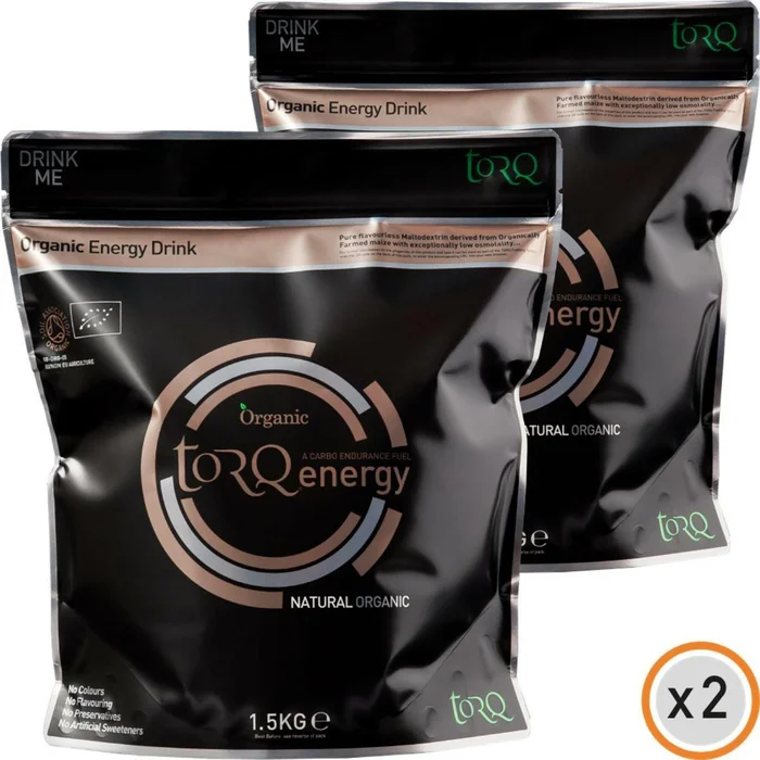 Boissons énergétiques TORQ (x2) [Taille 1,5 kg]