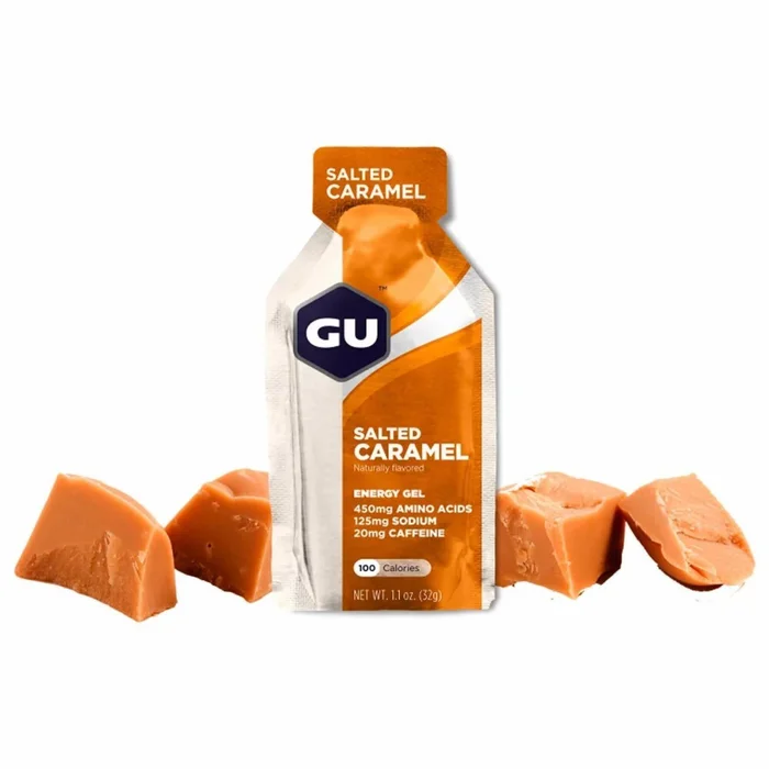 Boîte de 24 gels énergétiques – Caramel Beurre Salé Gu Energy