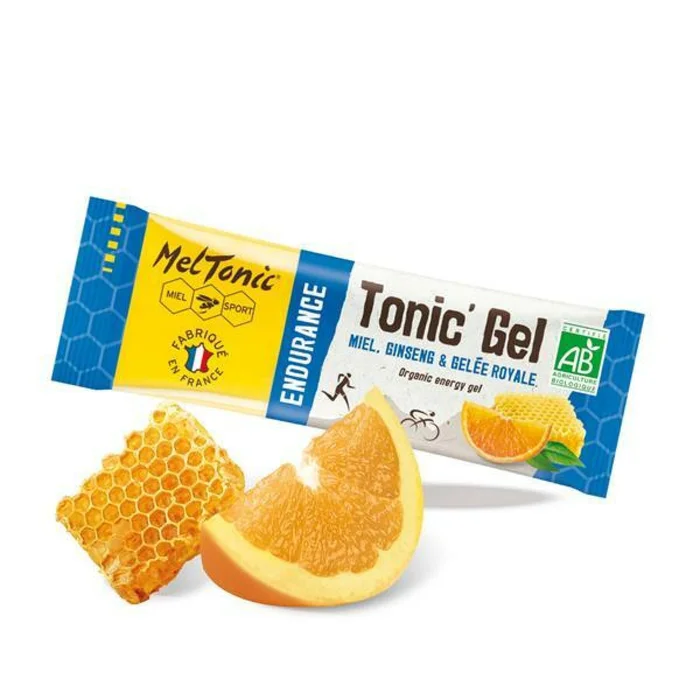 Boîte de 30 gels énergétiques endurance bio Meltonic 20 g
