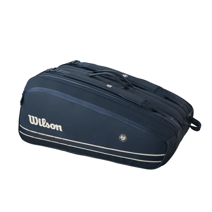 Bolsa de tenis 15 raquetas Wilson Roland Garros Night Session 2025