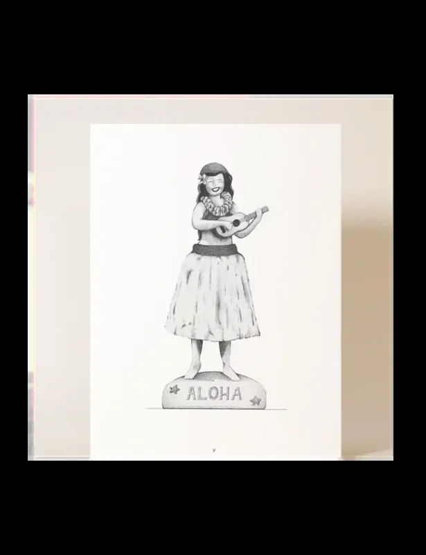 Bon Marché Affiche MADAME HUBERT Hulagirl