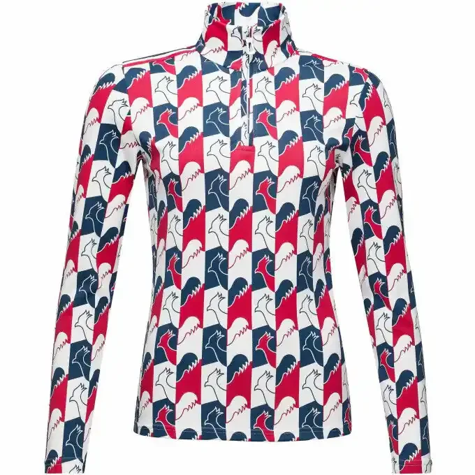 Bon Marché Rossignol W PALMARES 1/2 ZIP dark navy