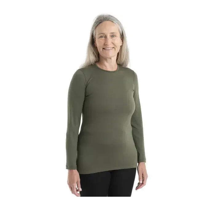 Bon Marché T-shirt thermique Icebreaker W 260 TECH LS CREWE