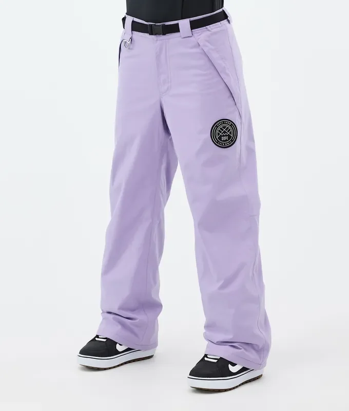 Bon Plan Dope Blizzard W Pantalon de Snowboard Femme Faded Violet
