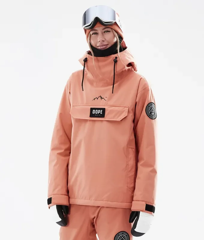 Bon Plan Dope Blizzard W Veste Snowboard Femme Peach