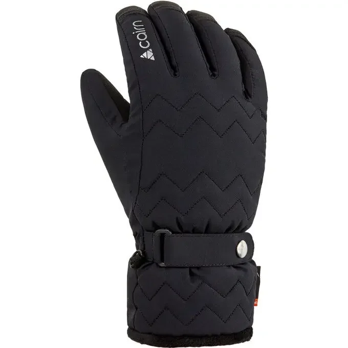 Bon Plan Gants Cairn ABYSS 2 W C-TEX Full Black Zigzag