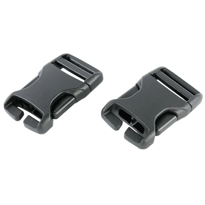 Bon Plan Tatonka SR-Buckle 25mm QA, boucle, noir, 1 paire