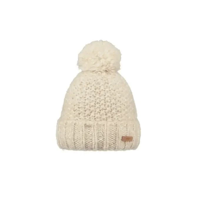 Bonnet à pompon Barts AITANE Cream Prix Choc
