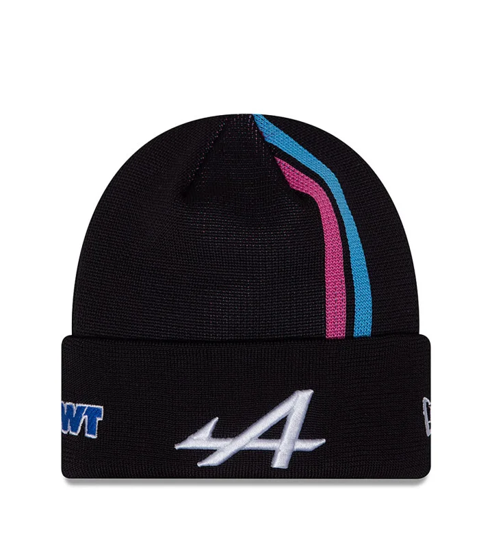 Bonnet à Rayures New Era Alpine Racing Formule 1 Enfant