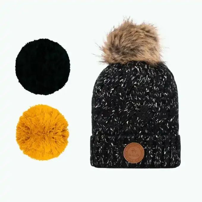 Bonnet Cabaia LYNCHBURG Black Promotion Saisonnière