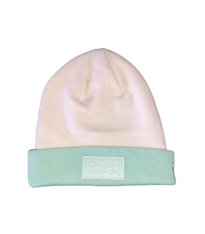 Bonnet Contrast RB Racing New Era Officiel Beige Vert Taille Unique