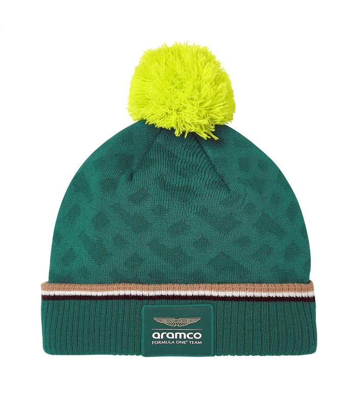 Bonnet de l’équipe Aston Martin Officiel Formule 1 Adulte Vert Taille Unique