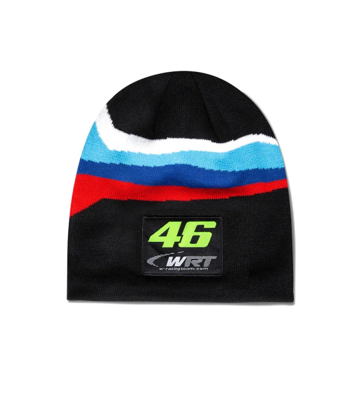 Bonnet VR46 WRT Moto GP, Noir, Taille Unique Unisexe