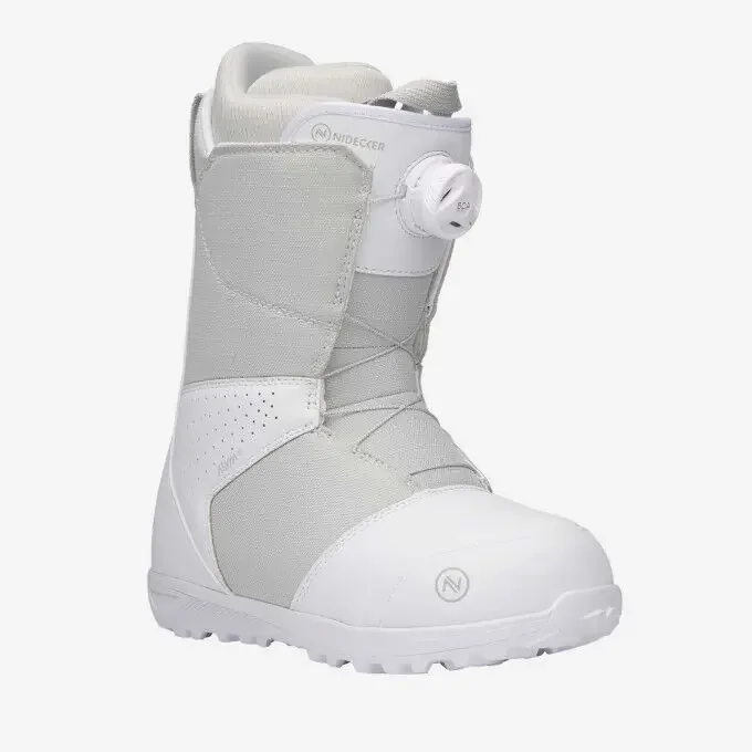 Boots de snowboard Nidecker SIERRA W White/Gray Meilleur Choix