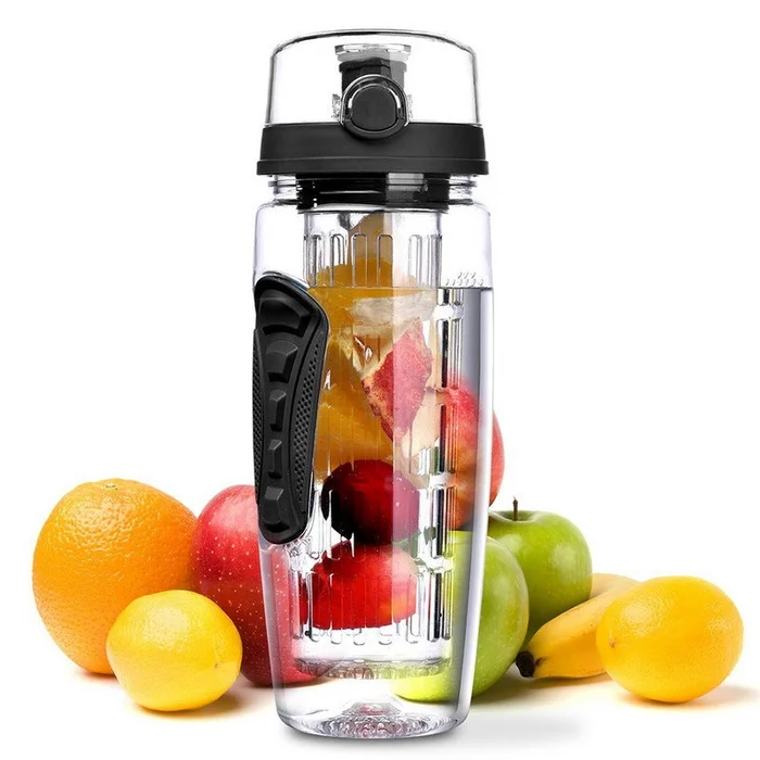 Bouteille d’Eau Infuseur de Fruits sans BPA
