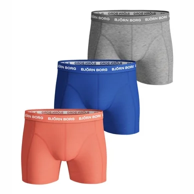 Boxer Björn Borg Men Essential Seasonal Solid Fresh Melon (Lot de 3)