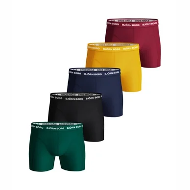 Boxer Björn Borg Men Essential Shorts Sammy Evergreen (lot de 5)