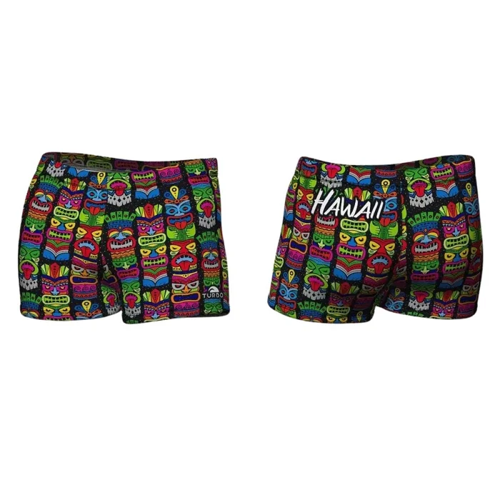 Boxer de bain Turbo Printed Hawai Art 2021 [Taille S]