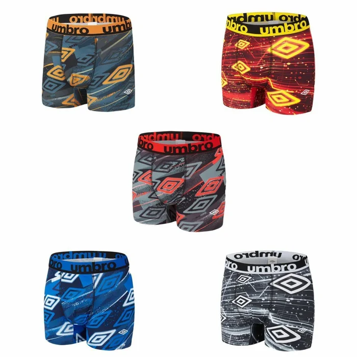 Boxer imprimé sublimation Umbro (x5)