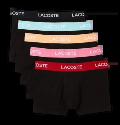 Boxer Lacoste Homme 5H5203 Black/Ledge-Reseda-Pastil