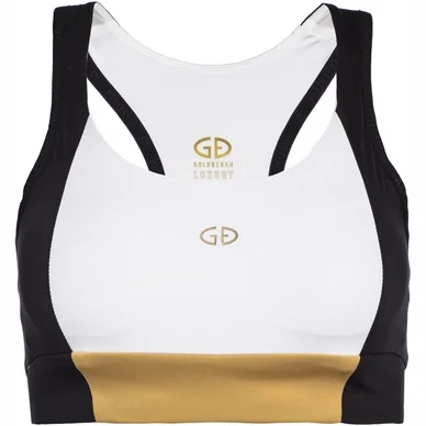 Brassière de Sport Goldbergh Women Elois Black White Desert