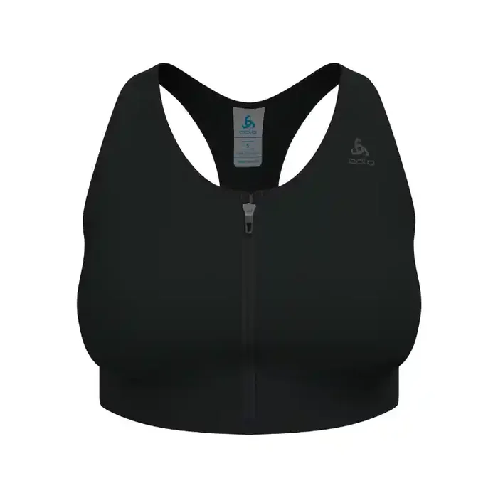 Brassière de sport zippée à maintien élevé Seamless Odlo Affaire À Saisir
