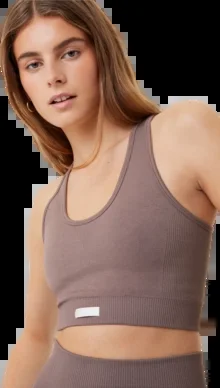 Brassière Sport Björn Borg Femme Studio Low Seamless Sparrow