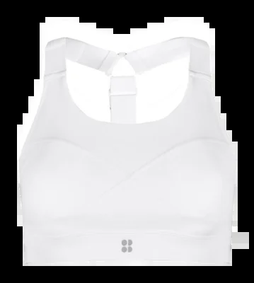 Brassière Sweaty Betty Women Power Medium Support Sports White