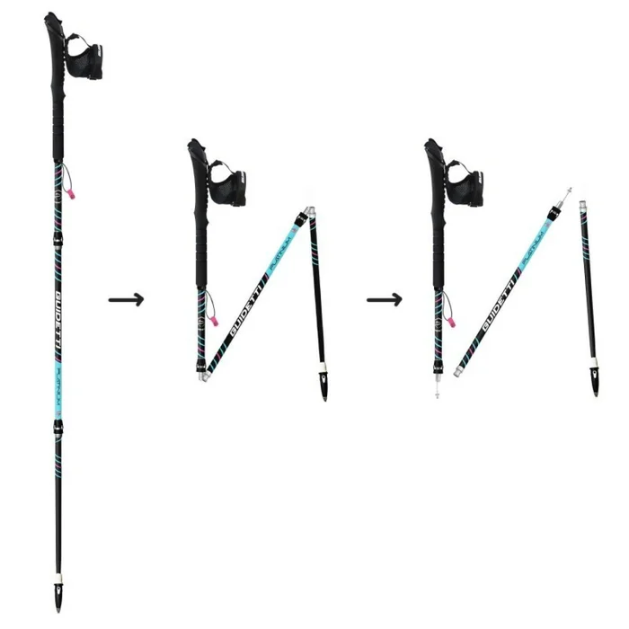 Bu00e2ton de trail Guidetti Platinium Neo Pulse [Taille 105 cm]